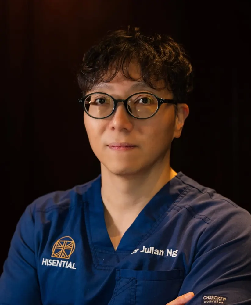 Dr. Julian Ng, Medical Director of Hisential Singapore